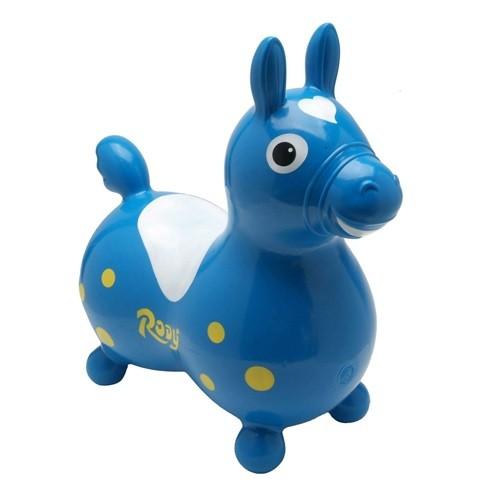 Hüpftier - Hüpfpferd "Rody" blau