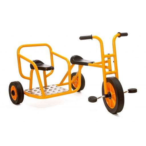 Rabo Dreirad mit Seitenwagen für Kinder von 4 - 8 Jahren