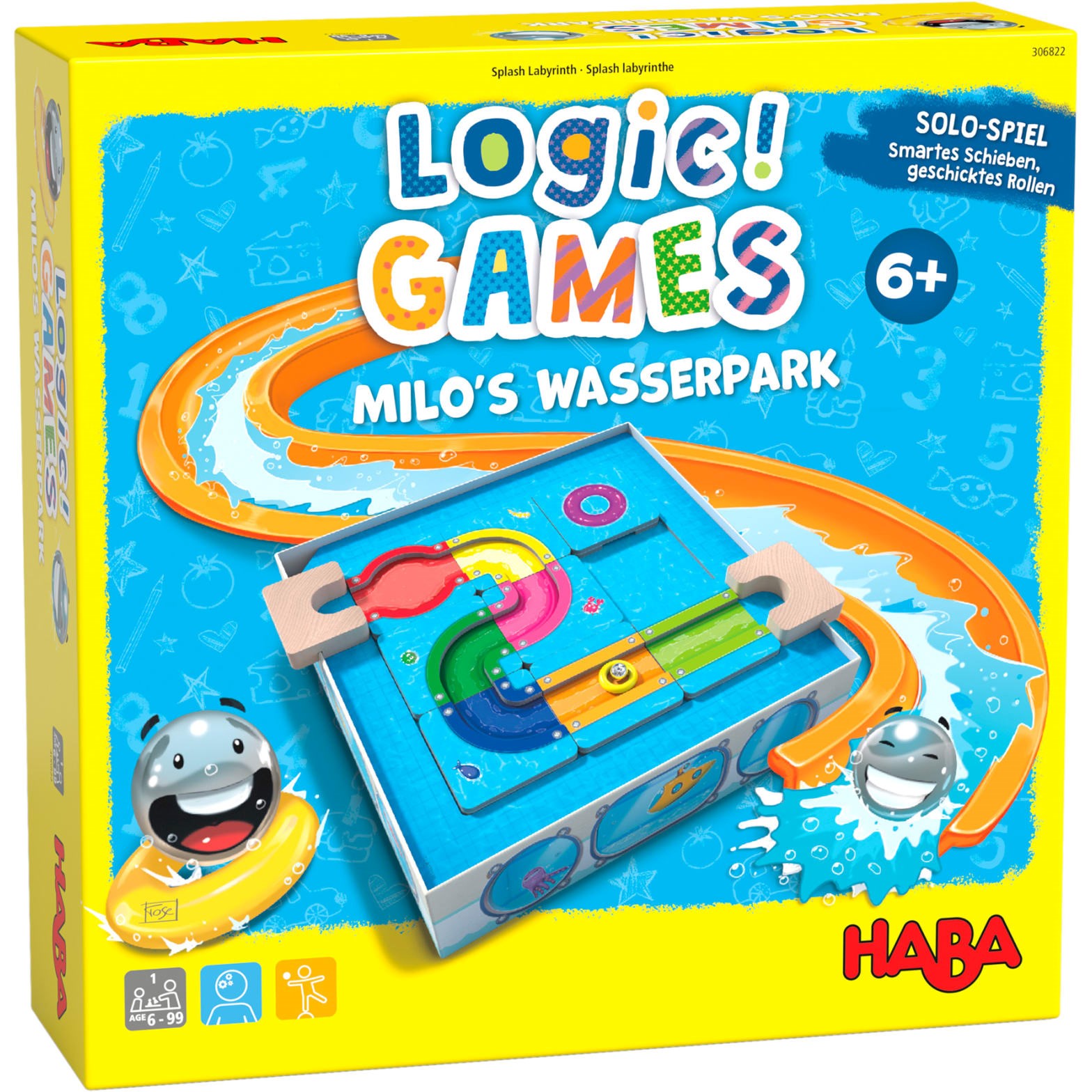 Logic! GAMES Milo's Wasserpark - Logikspiel von Haba. KiTa-Spielewelt