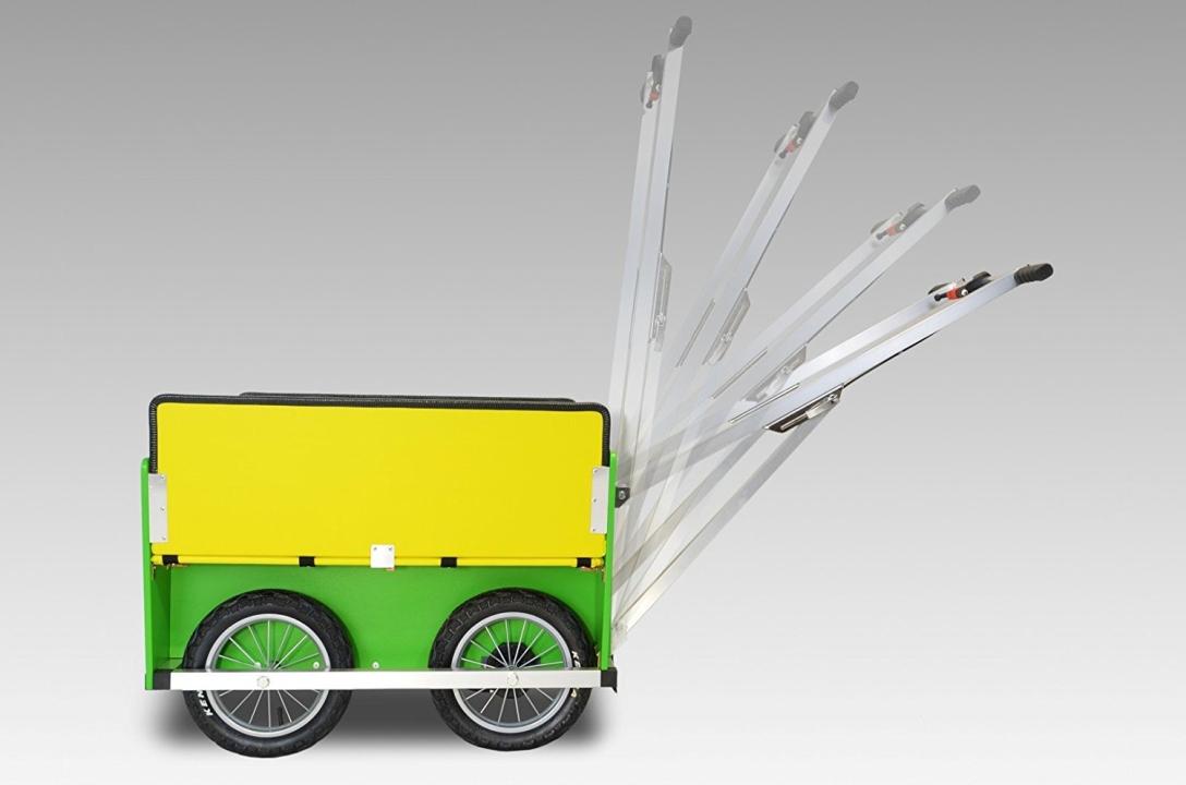 Krippenwagen 6-Sitzer - Kinderwagen mit variabel verstellbarer Lenkerhöhe - KiTa-Spielewelt