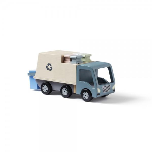 Müllwagen Aiden - Holzspielzeug für Kinder ab 3 Jahren. KiTa-Spielewelt