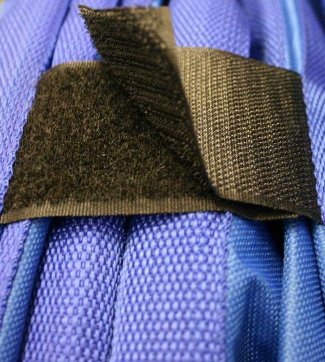 Kriechtunnel blau 295 cm lang mit Tasche