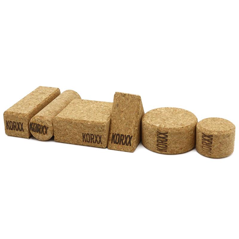 Korkbausteine Form M Box natur