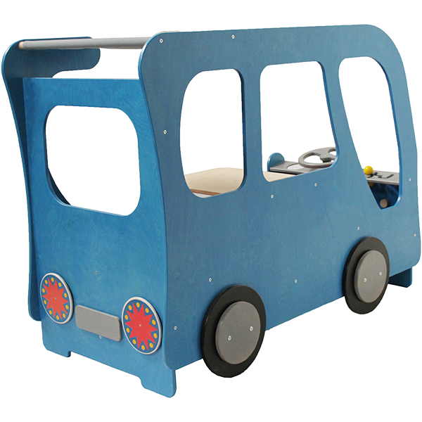 Der blaue Bus - Holzauto
