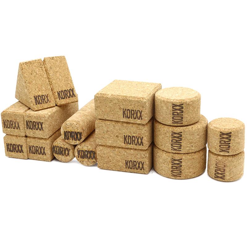 Korkbausteine Form M Box natur