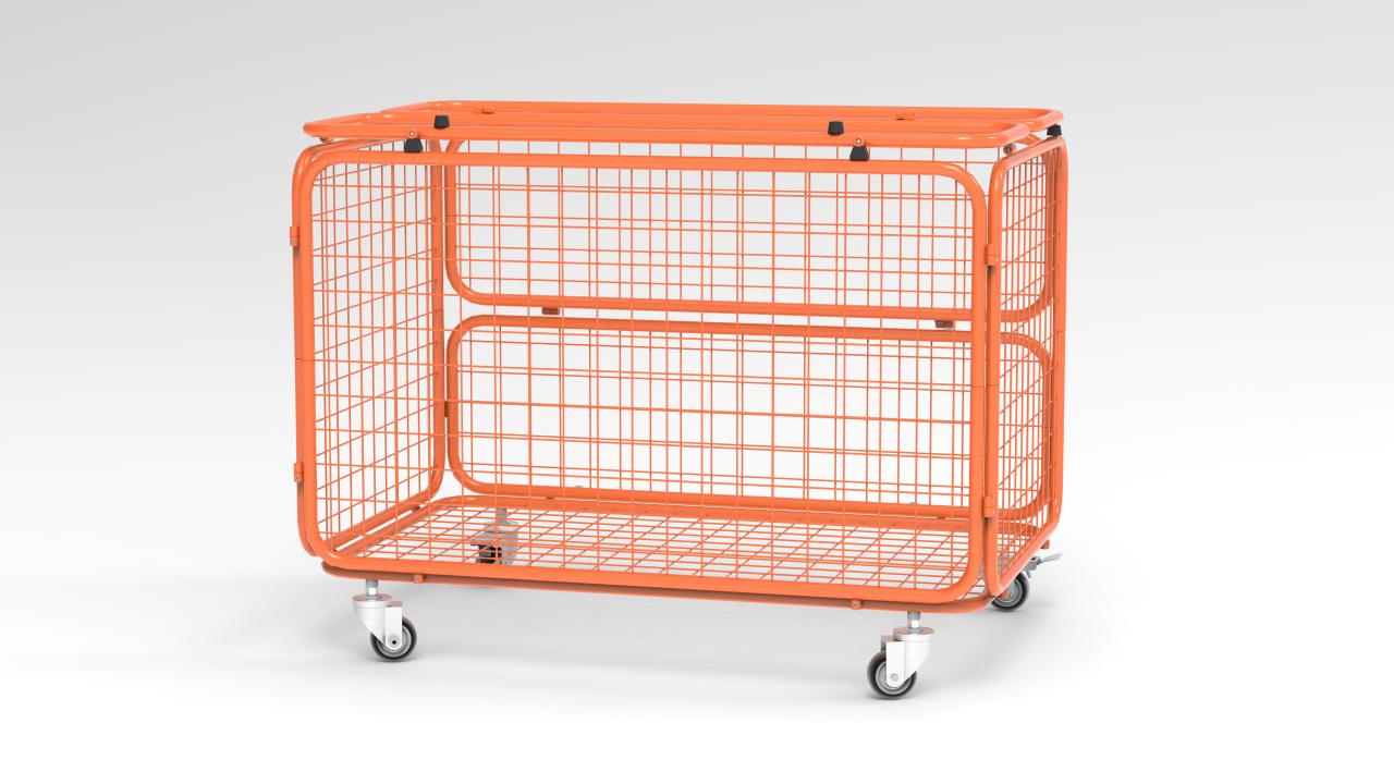Transportwagen - Ballwagen orange