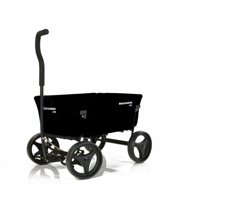 Beach Wagon lite - Bollerwagen  schwarz