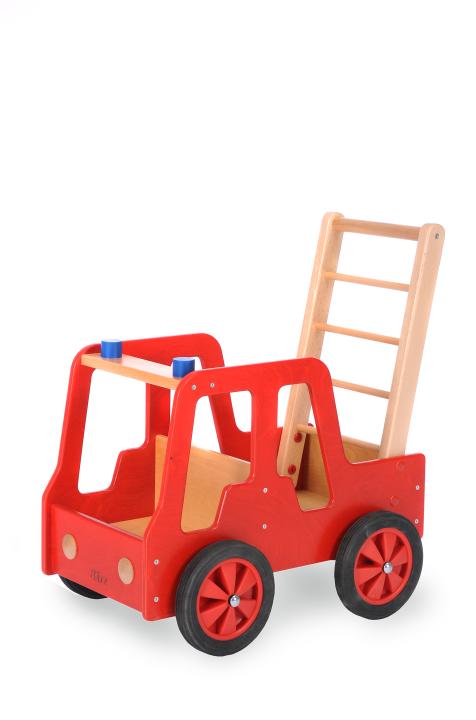 Feuerwehrauto für Kinder, Holz