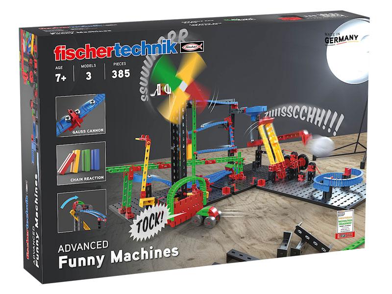 Funny machines - Kettenreaktion, fischertechnik, für Kinder ab 7 Jahre. KiTa-Spielewelt 