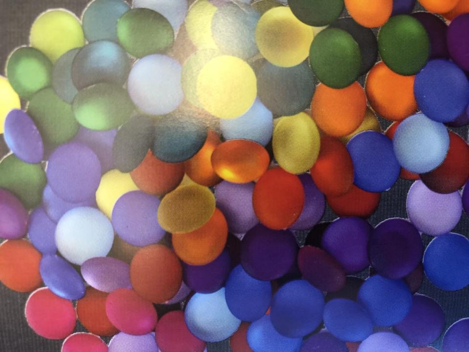 Farbkreisfunkelsteine