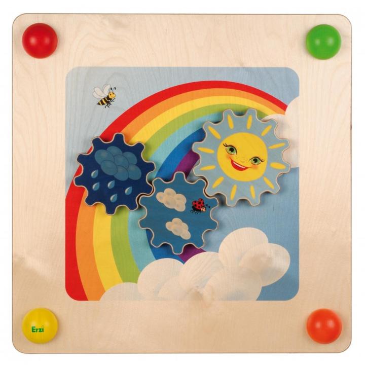 Babypfad "Regenbogen" - Wand-Spielelement