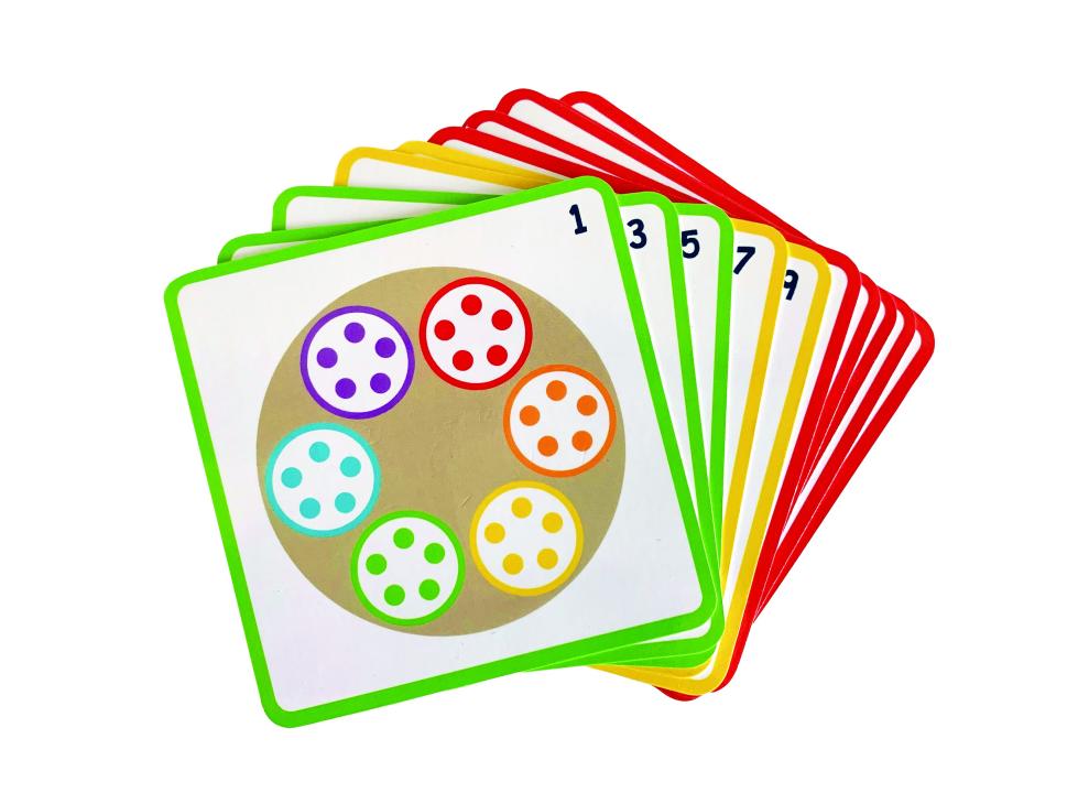 Marbelino 1 - 10 Aufgabenkarten in unterschiedlichen Schwierigkeitsstufen. KiTa-Spielewelt