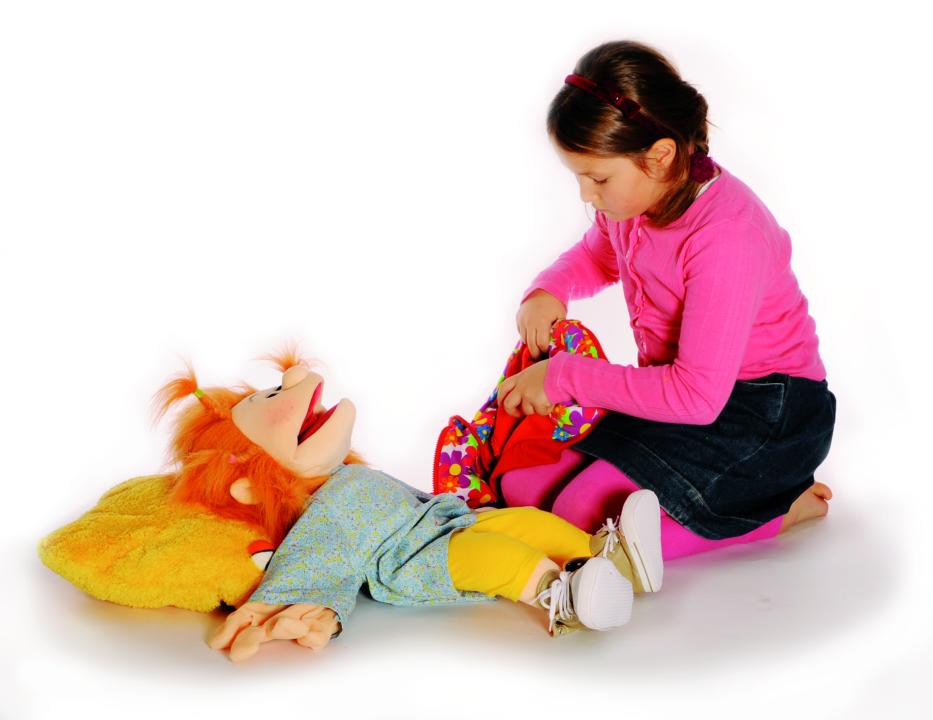 Handpuppe "Hanna" 65 cm