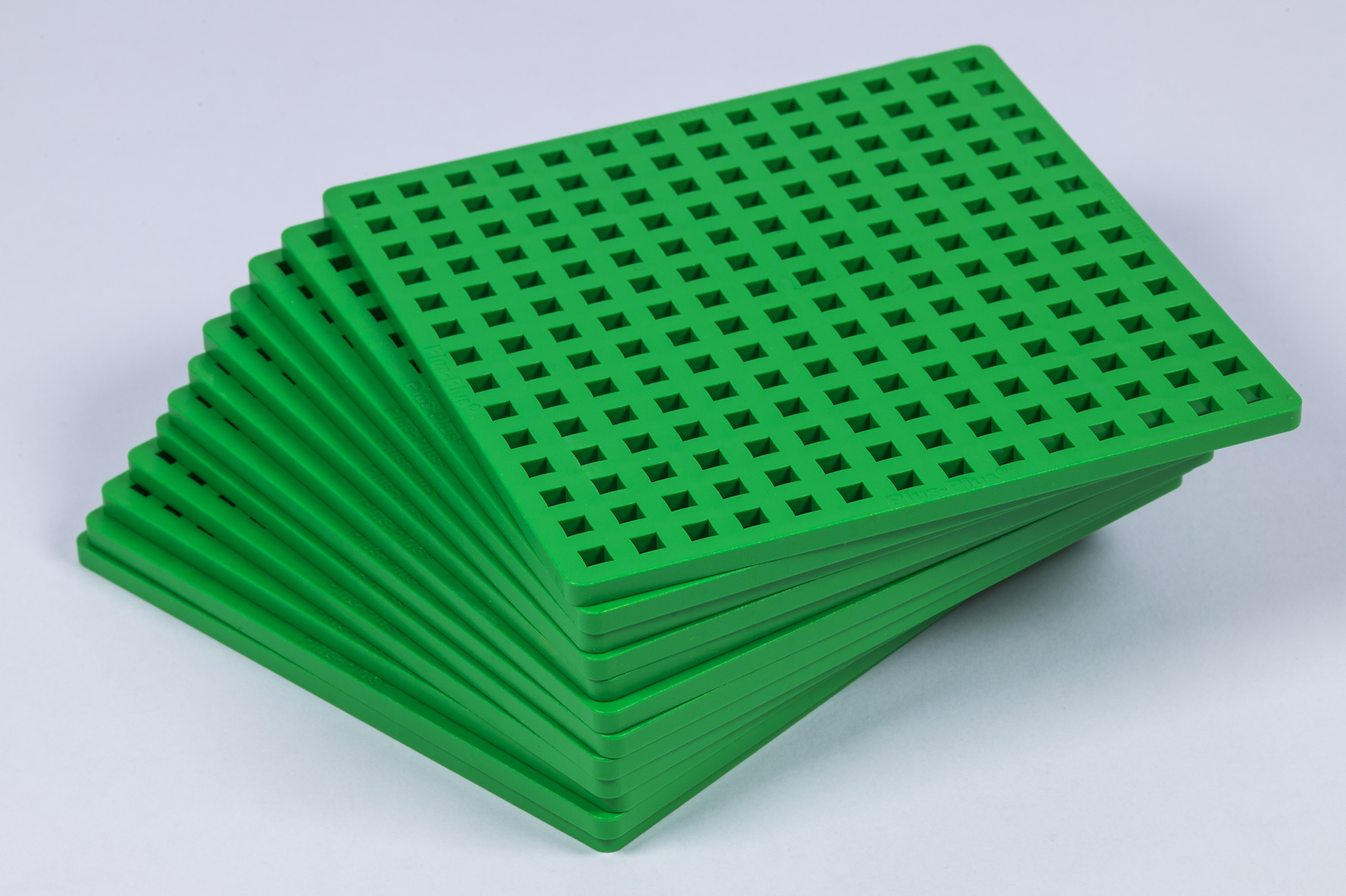 12 Bauplatten für PlusPlus mini grün - KiTa-Spielewelt