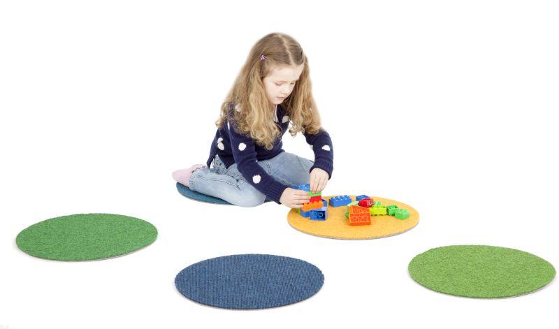Tretford runde Sitzpads im 10er Set 