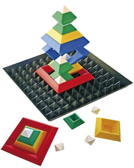 Triangle Puzzle mit Bauplatte