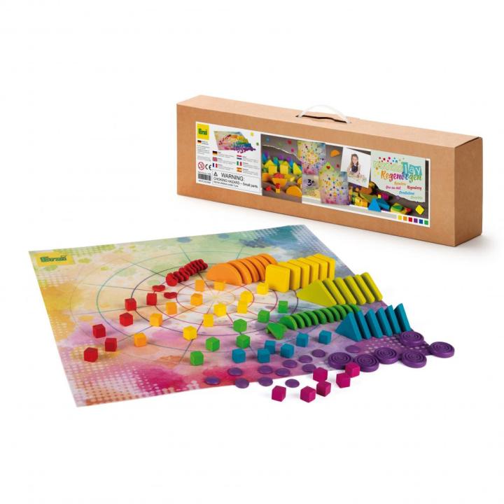 MandaLay Regenbogen 102 Teile mit Spielmatte - KITa-Spielewelt