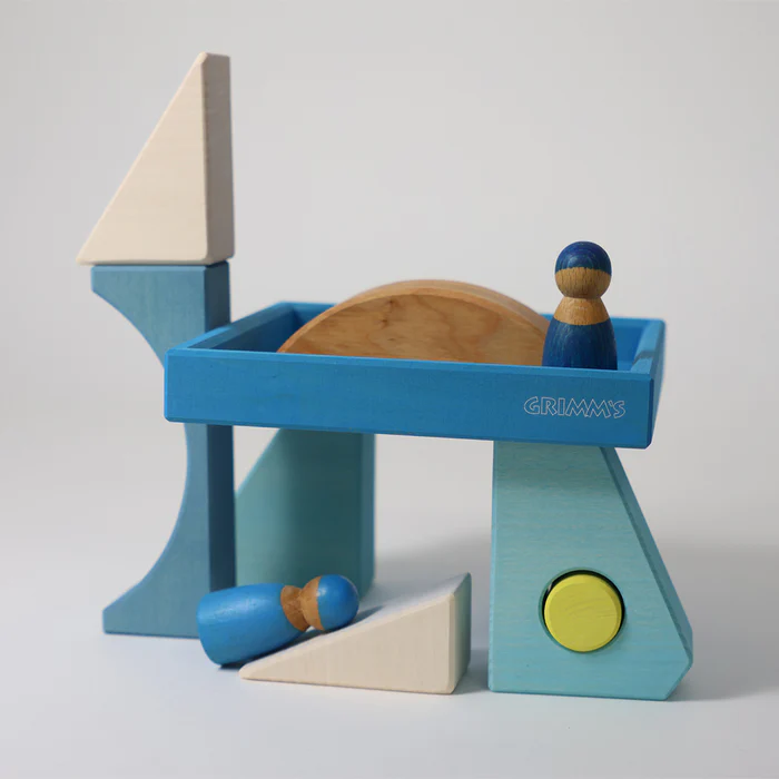 Grimms Bauspiel Blau - Segelschiff