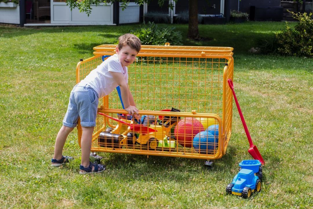 Transportwagen - Ballwagen orange