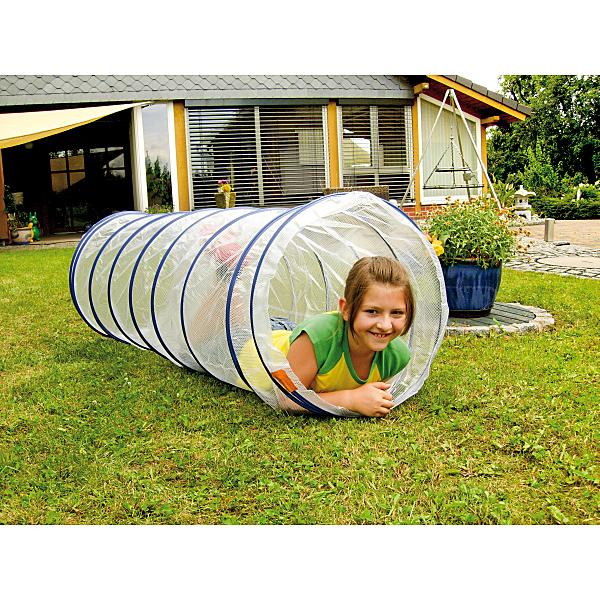 Kriechtunnel transparent 155 cm