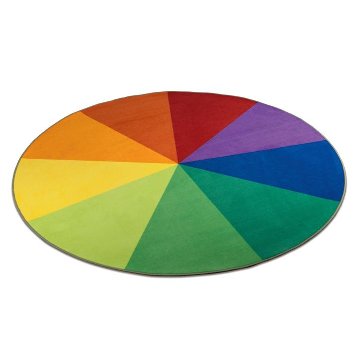 Teppich Farbkeis: Spielteppich, wärmeisolierend, in neun leuchtenden Farben. KiTa-Spielewelt