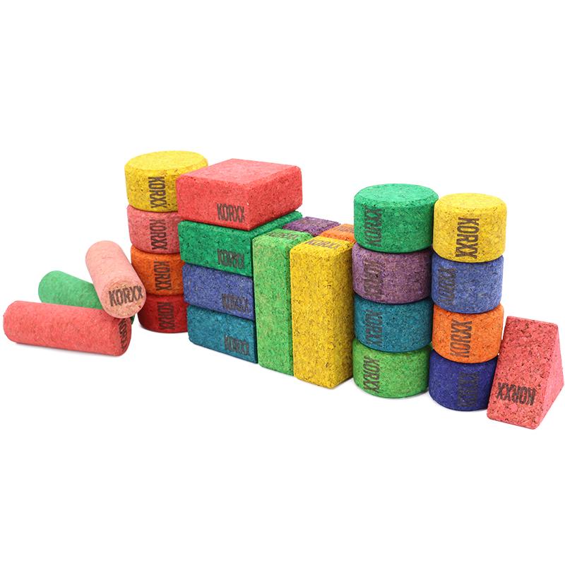 Korkbausteine Form C Mix edu