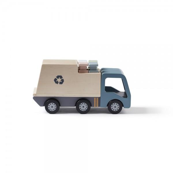 Müllwagen Aiden - Holzspielzeug. KiTa-Spielewelt