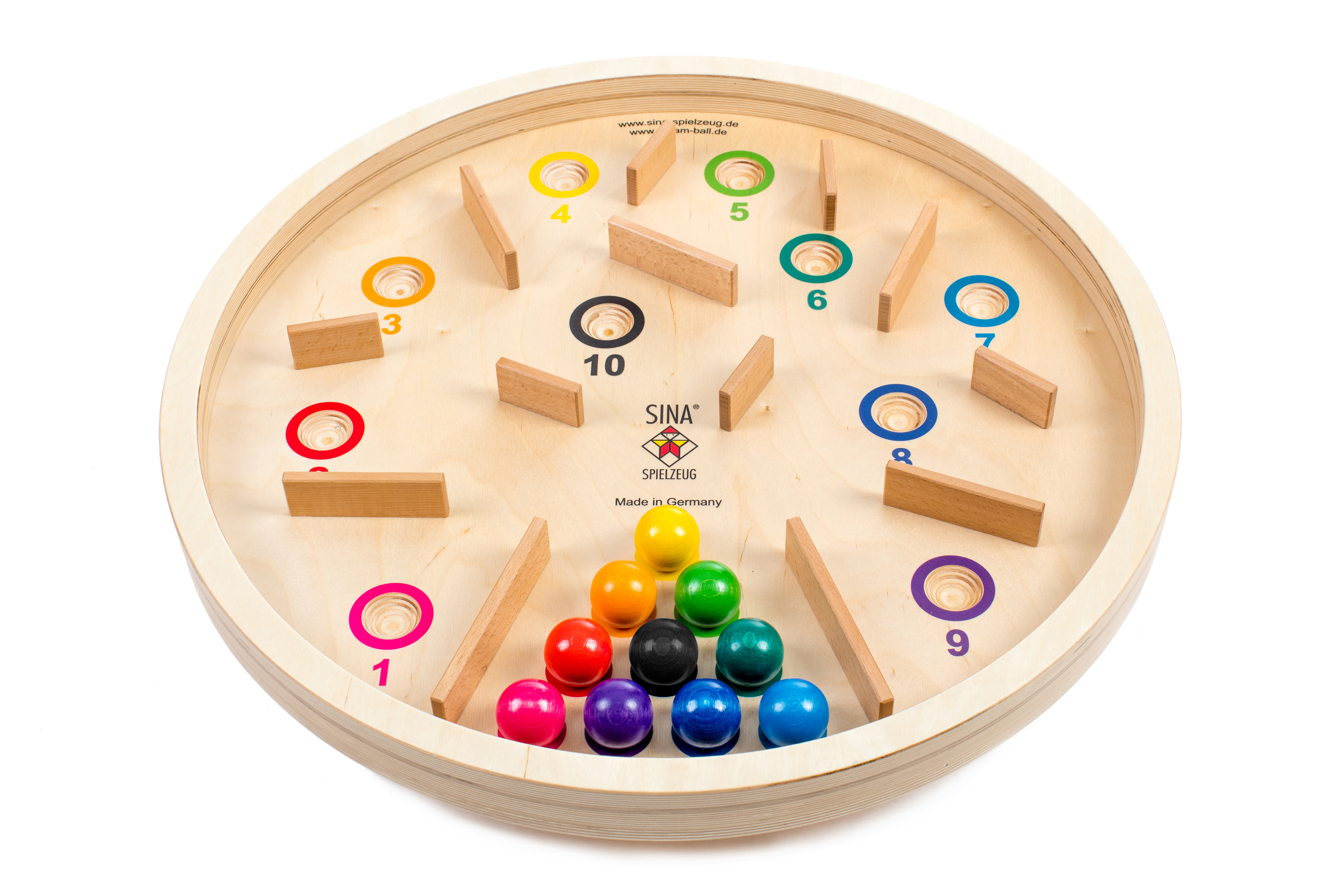 Tischspiel Dream-Ball, Holzspielzeug. KiTa-Spielewelt