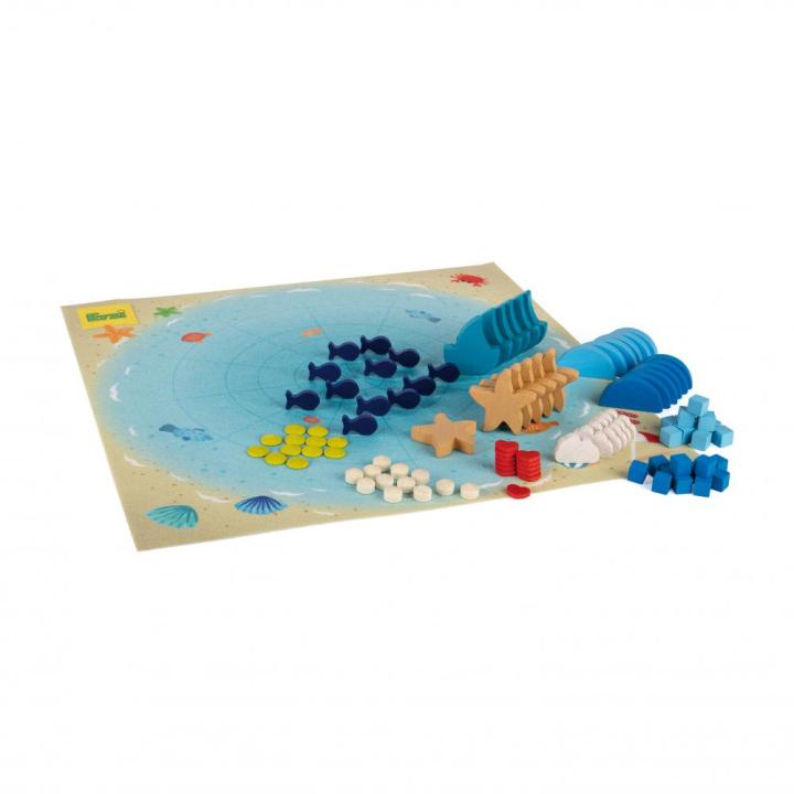 MandaLay Meer mit Meerestieren und Spielmatte 102 Teile, KiTa-Spielewelt